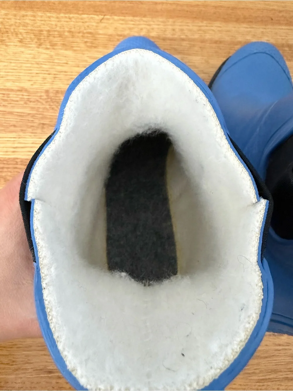 NWT Ilse Jacobsen Blue Rub 47 Short Waterproof Rain Boots Womens Size 38/8